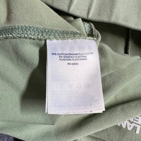 Lands End Wide Leg Pull On Pants Starfish Flare Leg Pant Green Size XL - Picture 9 of 10